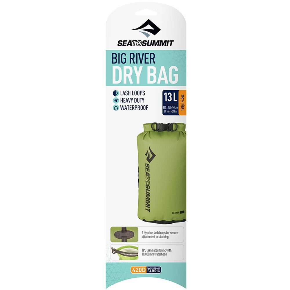 Big River Dry Bag 13 L apple green