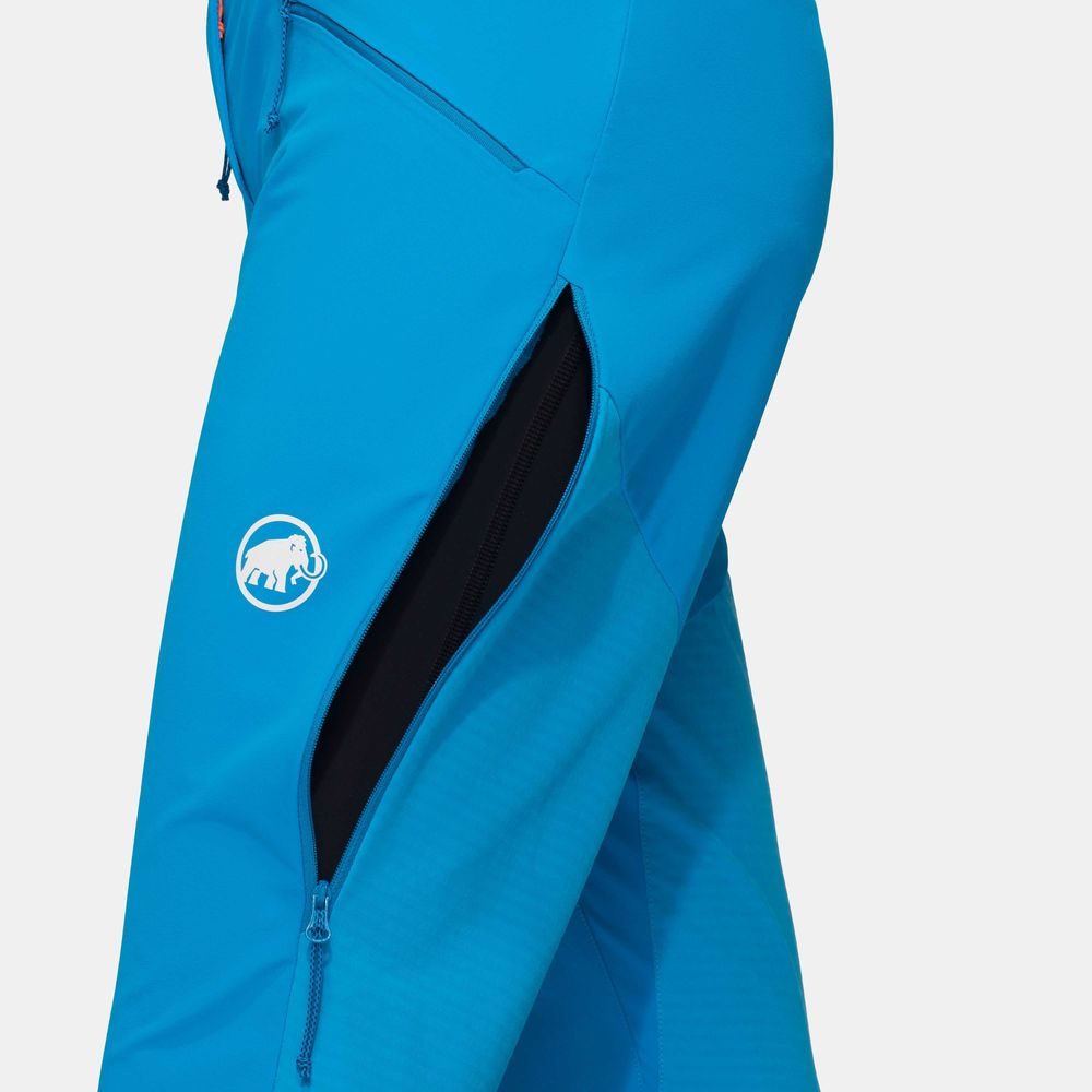 Aenergy So Hybrid Pants Women, Glacier Blue-Black