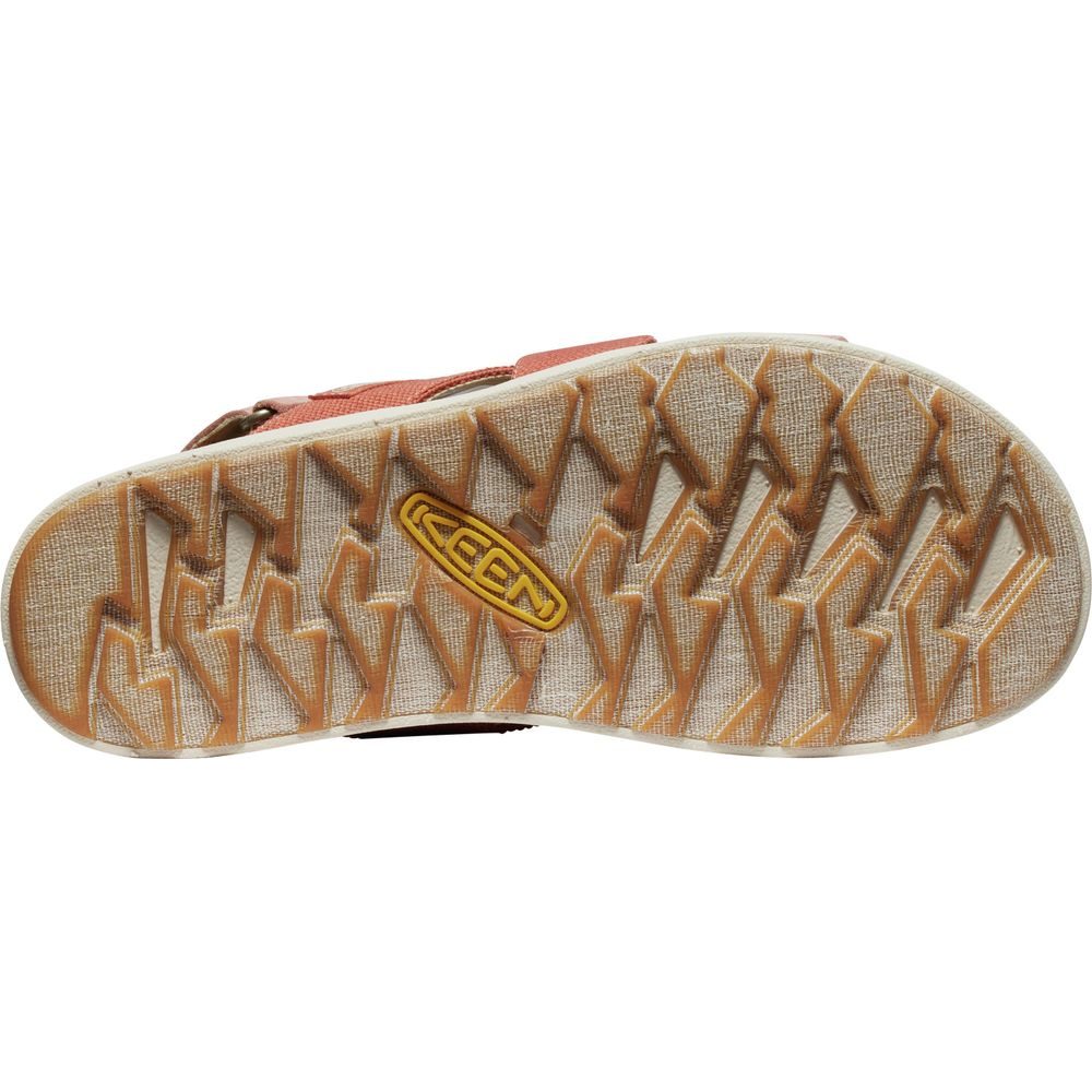 ELLE CRISS CROSS WOMEN, baked clay/cork