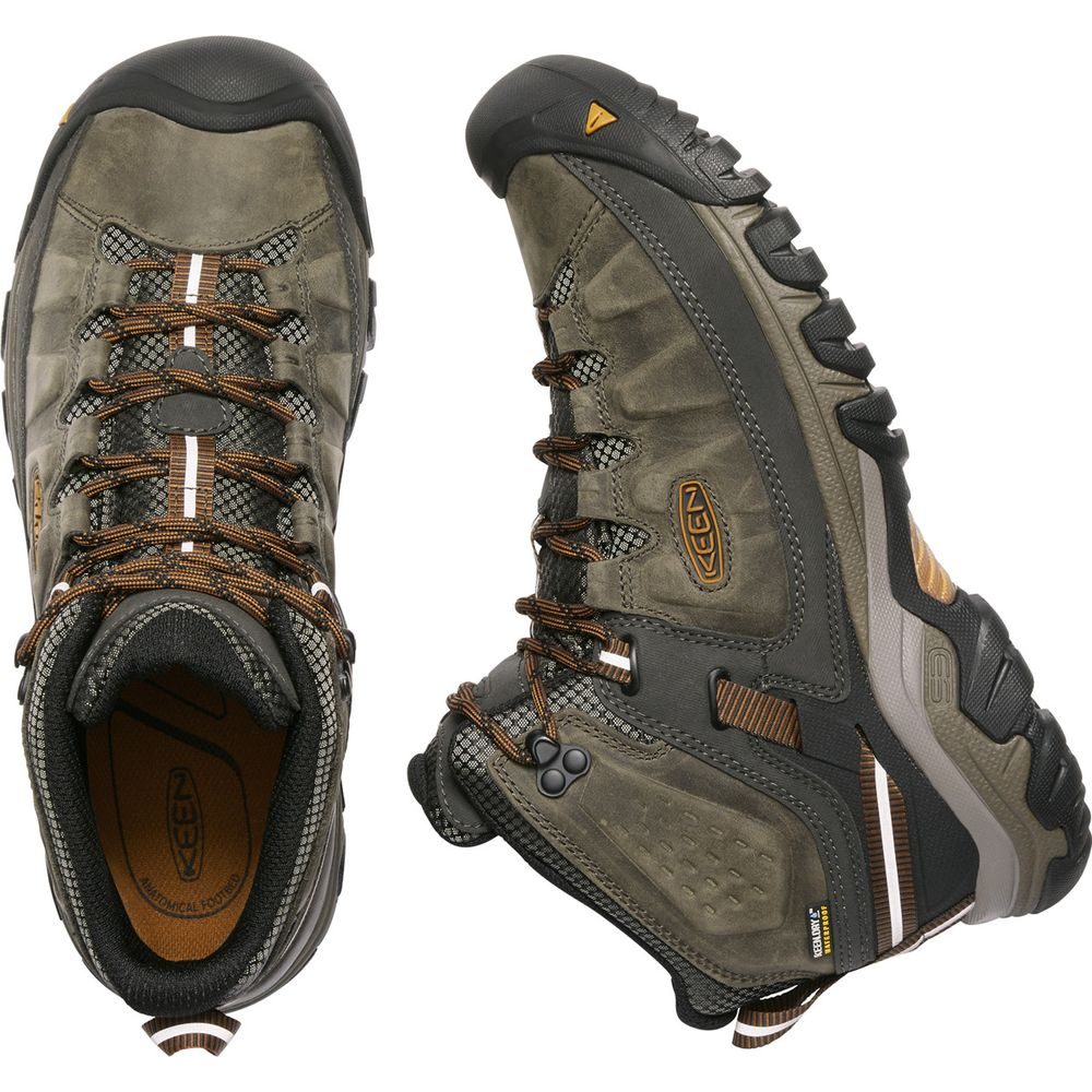 TARGHEE III MID WP M, black olive/golden brown