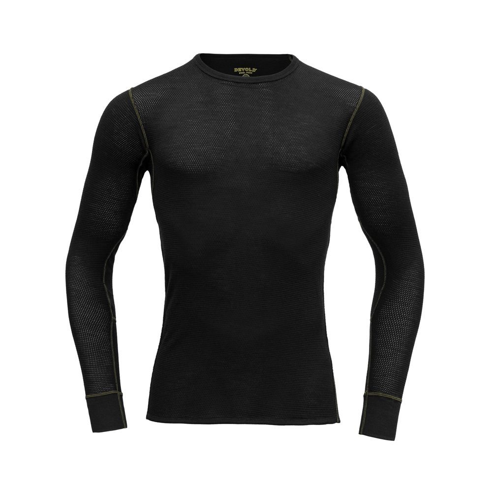 Wool Mesh Man Shirt, Caviar