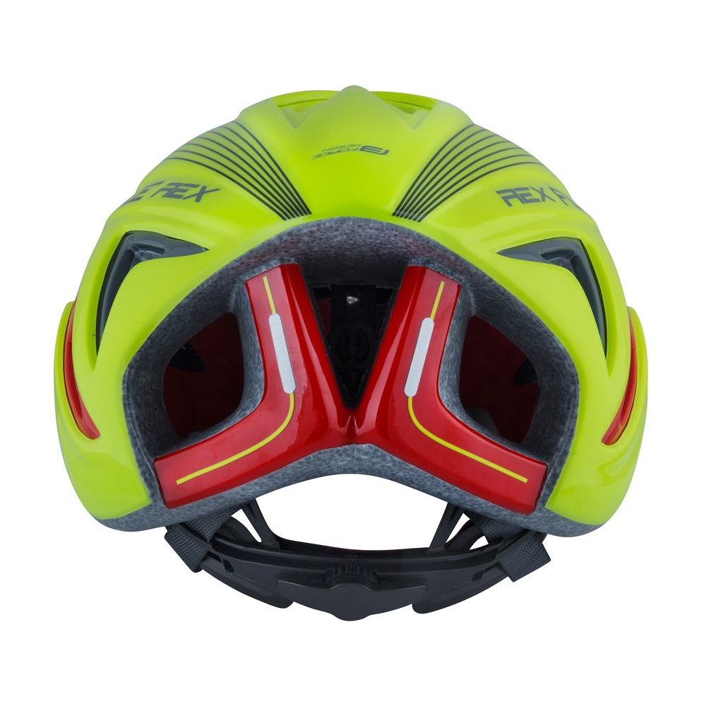 REX, fluo-červená,