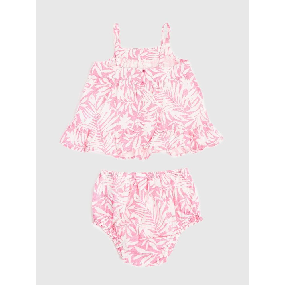 857433-00 Baby plavky set Růžová