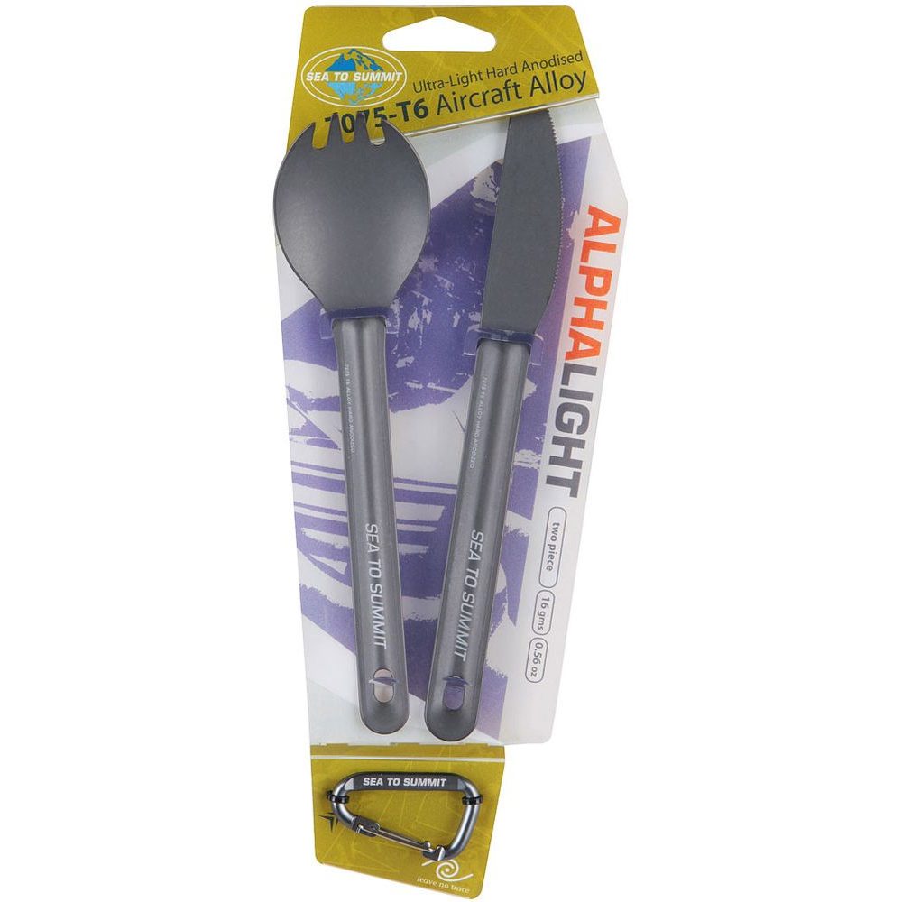 Alpha Light Cutlery Set 2 pc. (knife, spork)