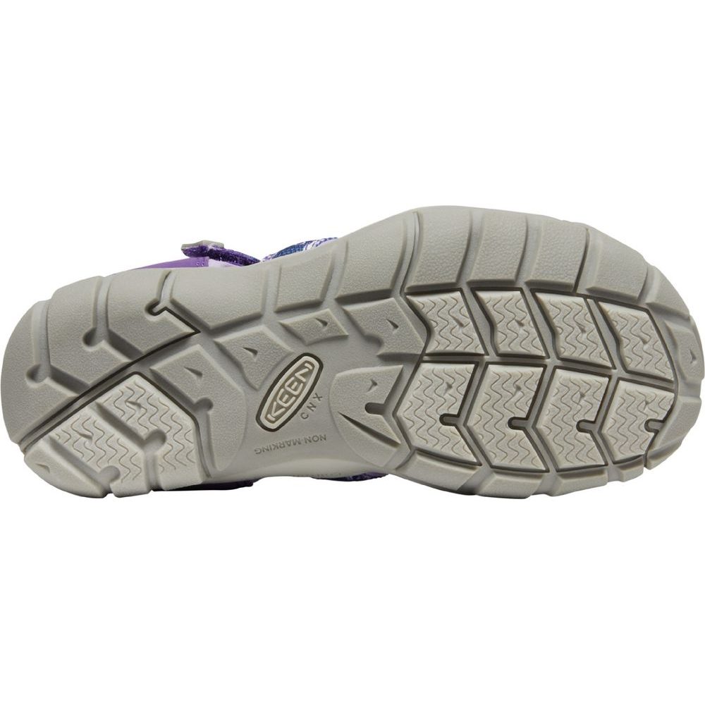 SEACAMP II CNX YOUTH, camo/tillandsia purple