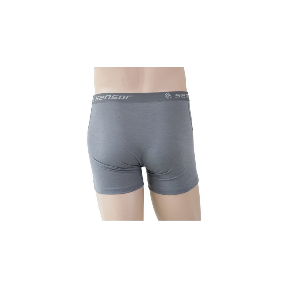 MERINO ACTIVE pánské trenky sv.šedá