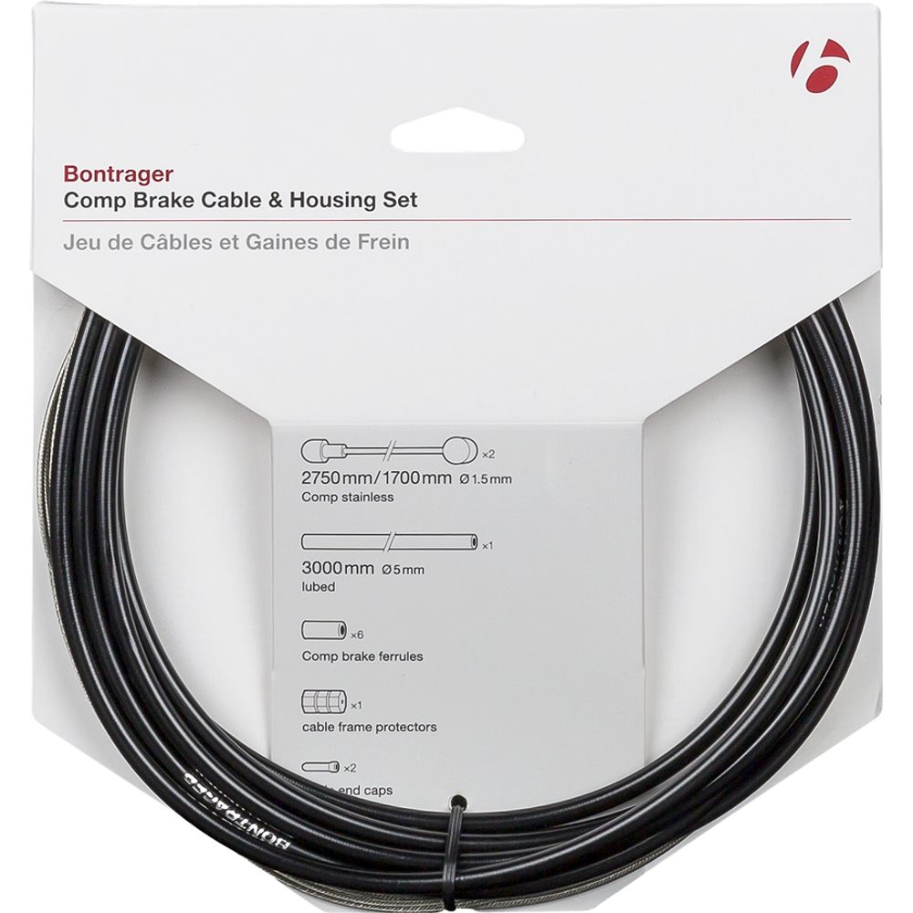 Sada brzdového bowdenu Comp black