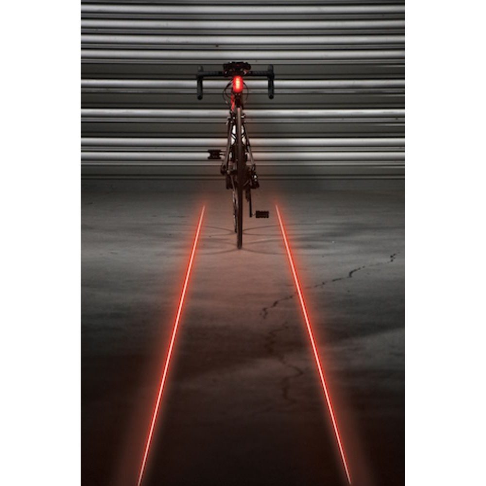 LED LASER DRIVE REAR BLACK