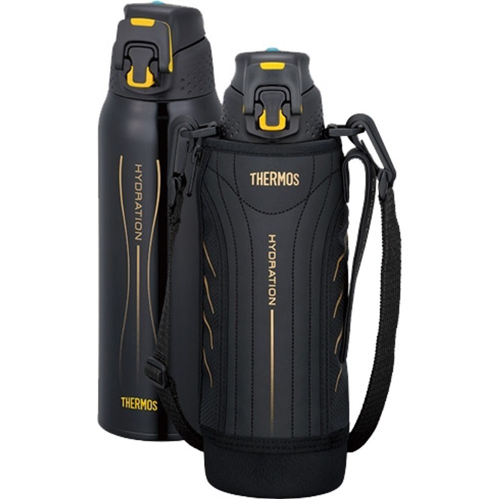 Hydrating thermos 1,0 l black
