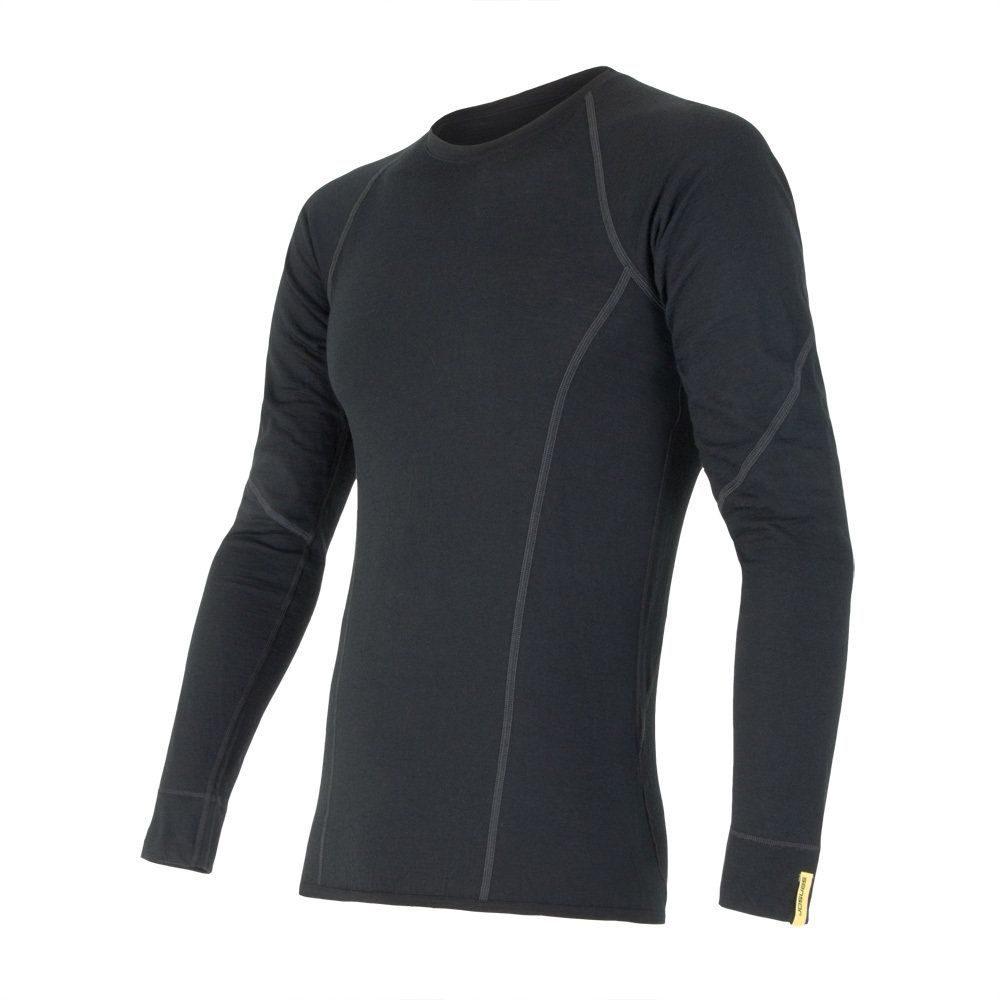 MERINO ACTIVE pánské triko dl.rukáv černá