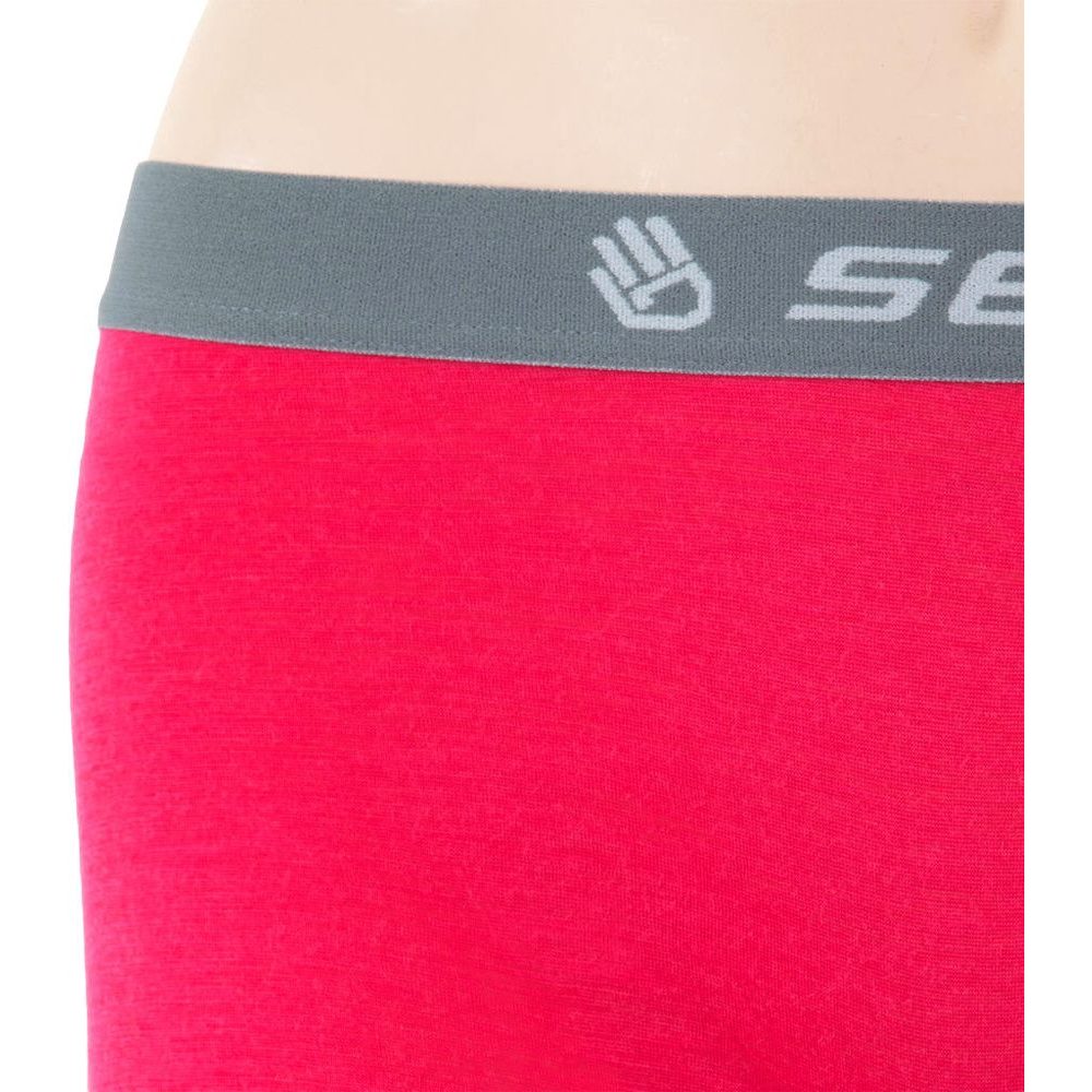 MERINO ACTIVE dámské kalhotky s nohavičkou magenta