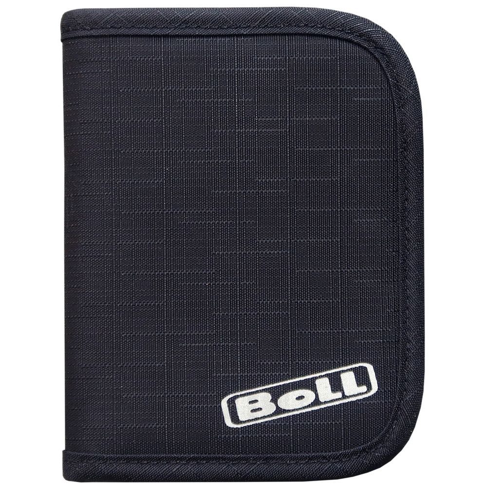ZIP WALLET black-lime