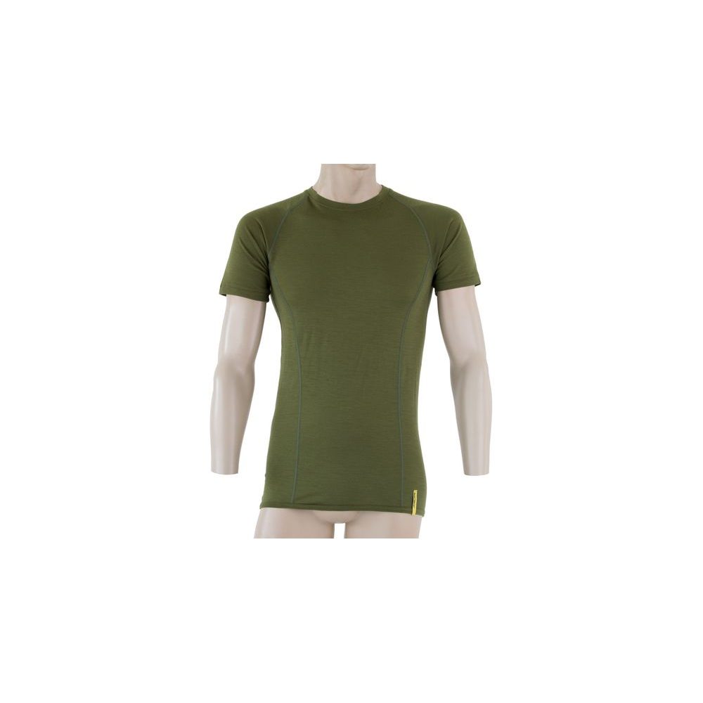 MERINO ACTIVE pánské triko kr.rukáv safari