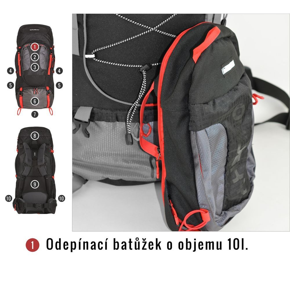 Samont 60+10 l černá