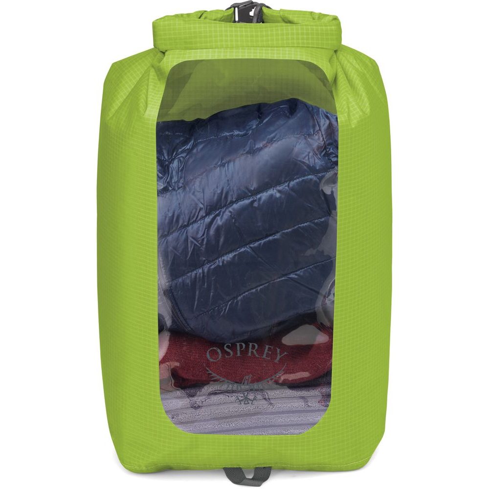 DRY SACK 20 W/WINDOW, limon green