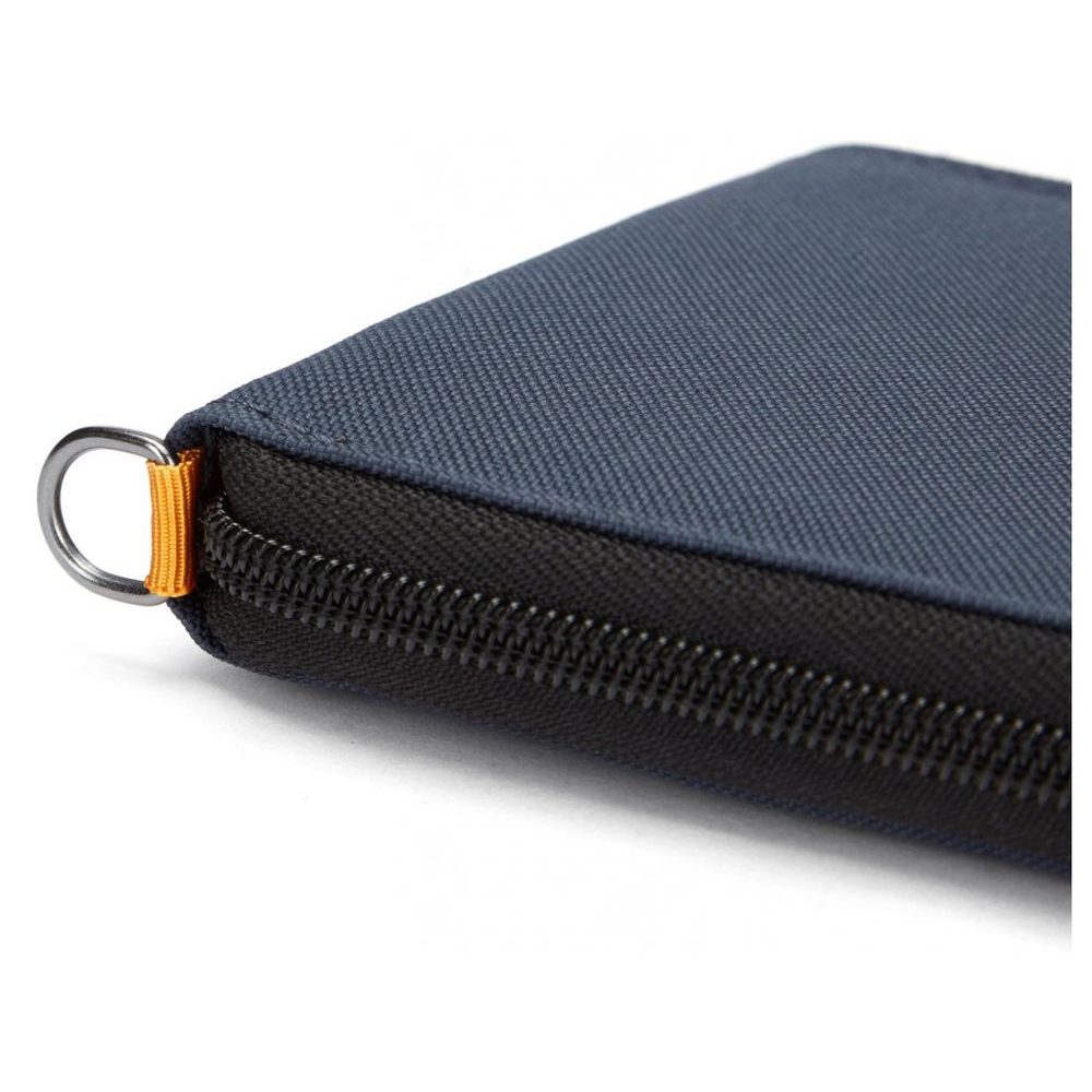 RFIDSAFE ZIP AROUND WALLET coastal blue