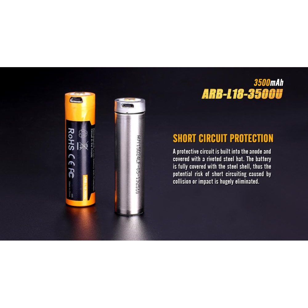 18650 3500 mAh (Li-ion) USB