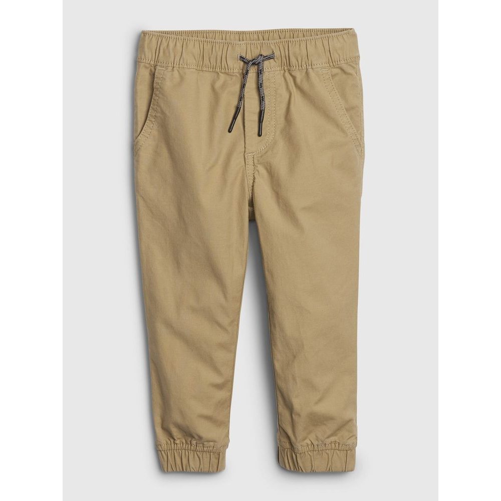 600507-01 Dětské kalhoty joggers Béžová