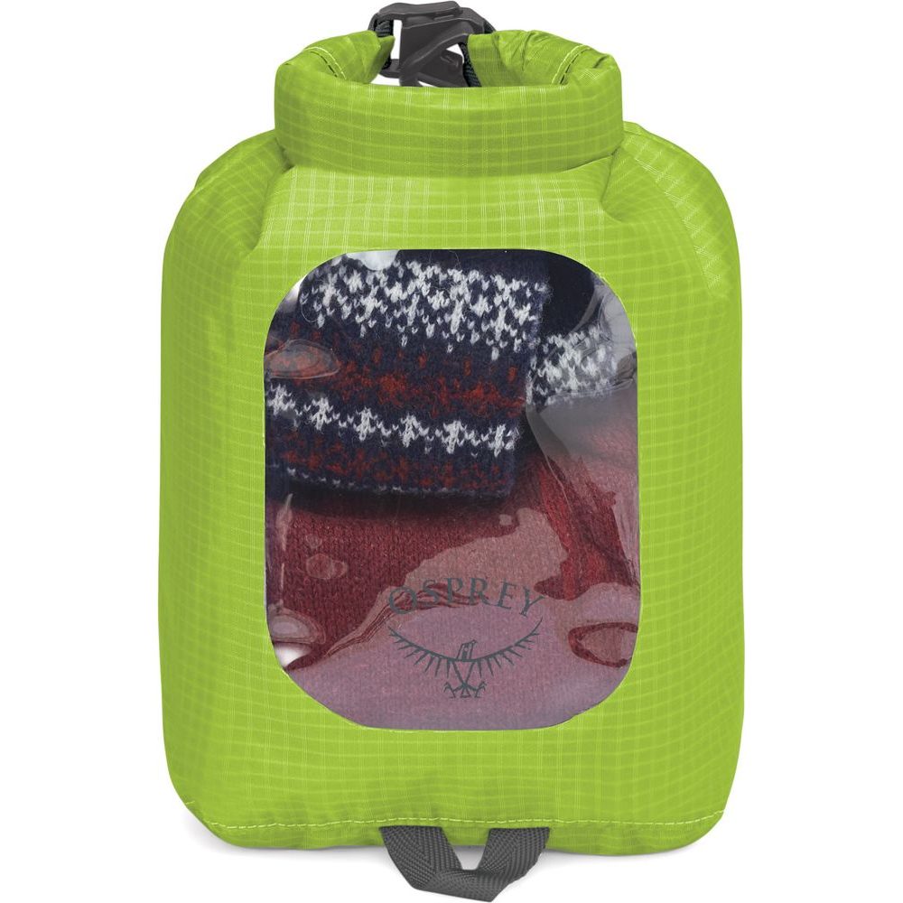 DRY SACK 3 W/WINDOW, limon green