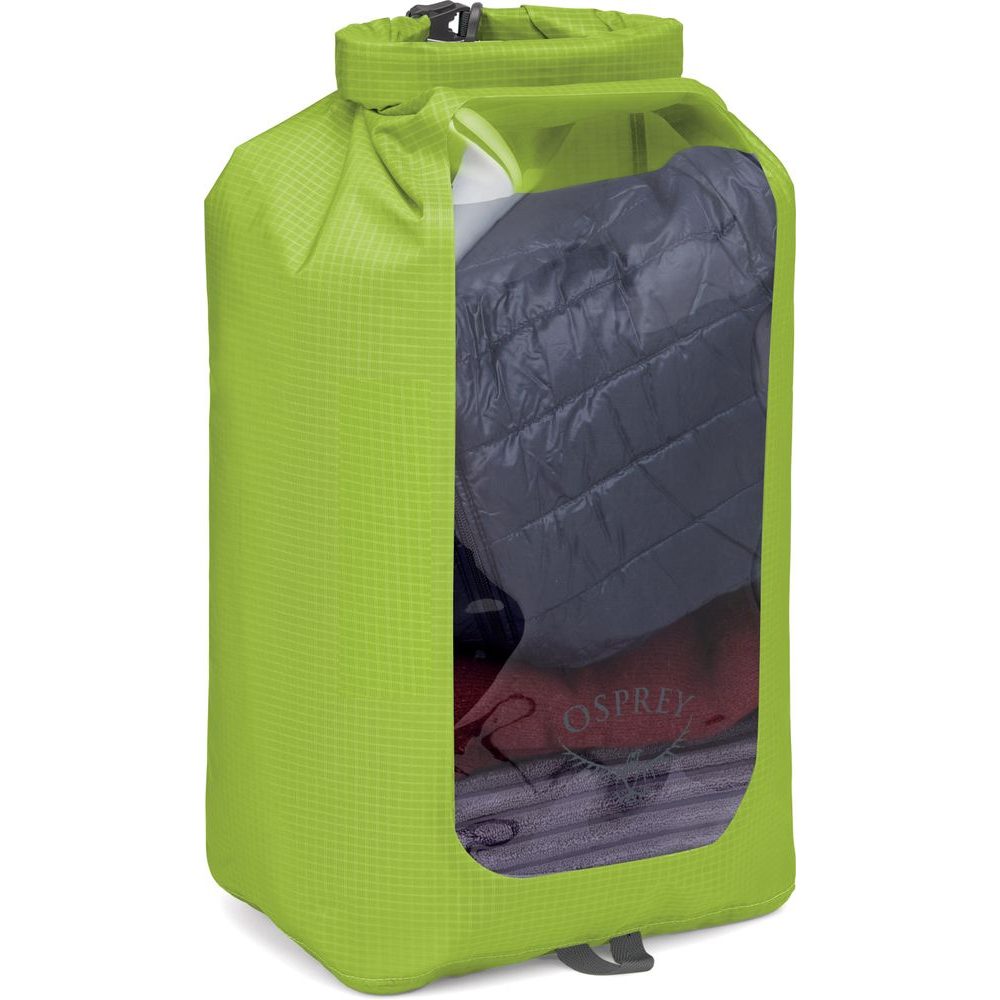 DRY SACK 20 W/WINDOW, limon green