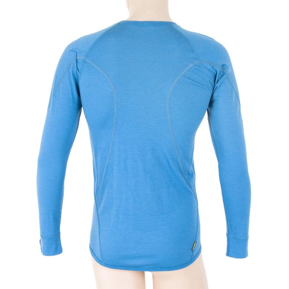 MERINO ACTIVE pánské triko dl.rukáv modrá
