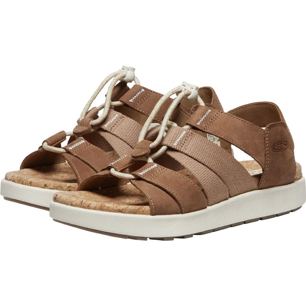 ELLE MIXED STRAP WOMEN, toasted coconut/birch