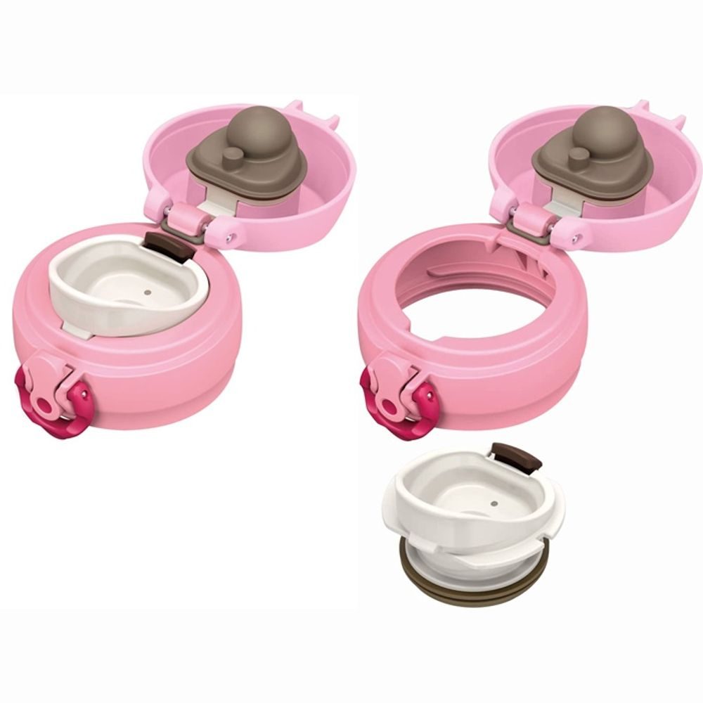 Mobile thermo mug 500 ml coral pink