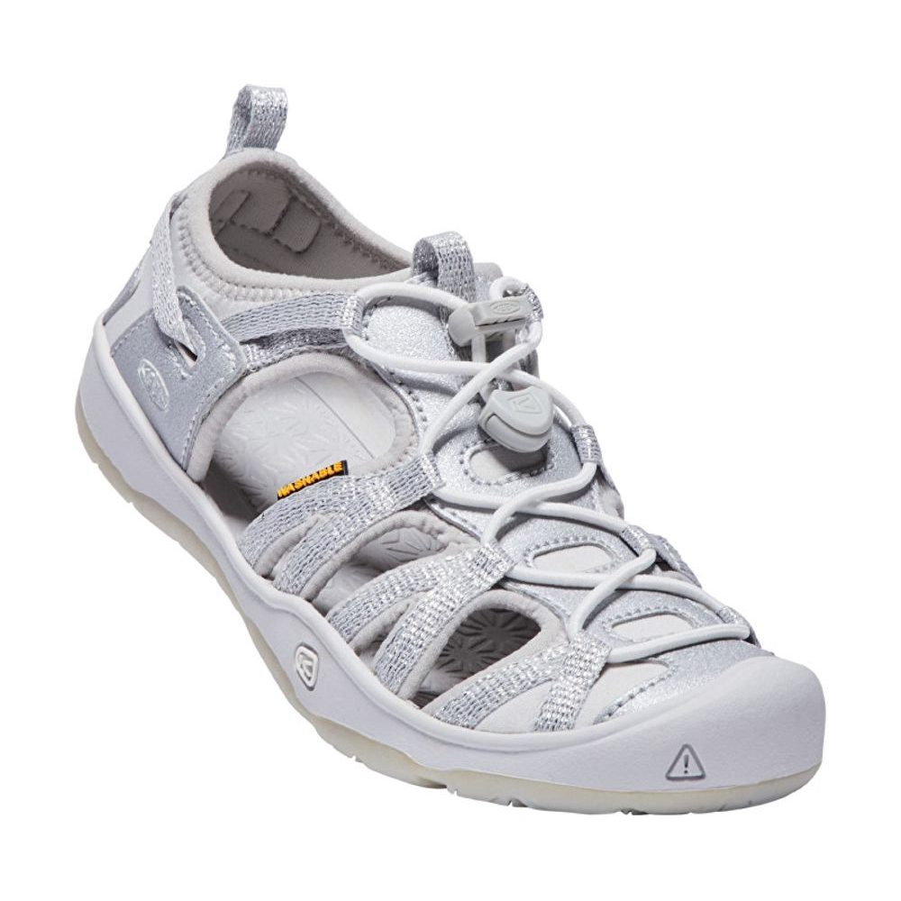 MOXIE SANDAL JR, silver