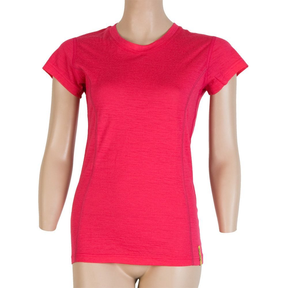 MERINO ACTIVE dámské triko kr.rukáv magenta