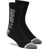 100% RYTHYM Merino Performance Socks Black/Grey