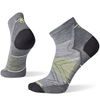 SMARTWOOL RUN ZERO CUSHION ANKLE, medium gray