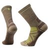 SMARTWOOL HIKE LIGHT CUSHION CREW, military olive-fossil