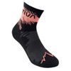 LA SPORTIVA Trail Running Socks, Black/Flamingo