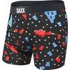 SAXX VIBE BOXER BRIEF black beer champs