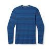 SMARTWOOL M CLASSIC THERMAL MERINO BL CREW BOXED, deep navy color shift