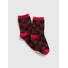 GAP 483445-00 Dětské kostkované ponožky Červená