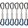 MAMMUT Workhorse Keylock 17 cm 6-Pack Quickdraws Grey-Blue