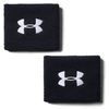 UNDER ARMOUR Performance Wristbands, Black / White