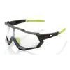 100% Speedtrap - Soft Tact Cool Grey - Photochromic Lens