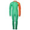 POC Skin GS JR Emerald Green/Zink Orange