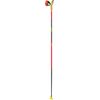 LEKI HRC max FRT, bright red-neonyellow-carbon structure
