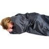 LIFEVENTURE Silk Sleeping Bag Liner grey mummy