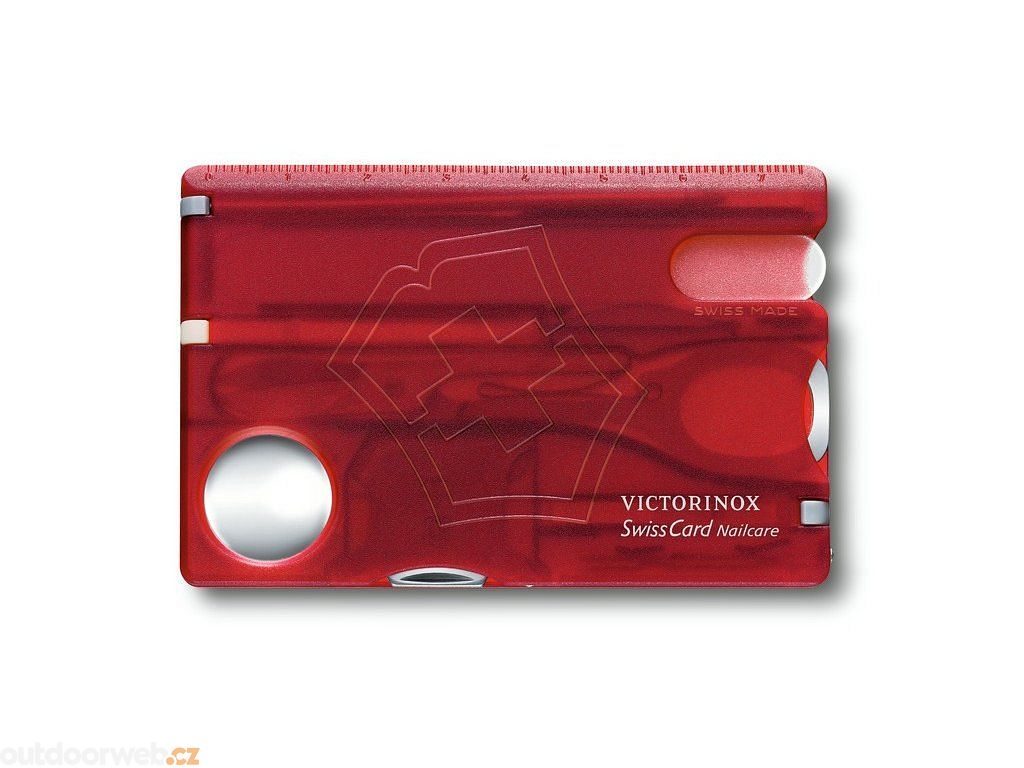 SwissCard Nailcarre červená