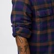 Skog Relaxed Shirt M Dark Navy-Dark Violet