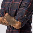 Fjällglim Regular Shirt M Wood Brown-Black Oak