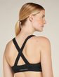 W Mer 125 Cool-Lite Sprite Racerback Bra, BLACK