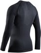 XCEED RUN SHIRT LS MEN X Black/Rhino Grey