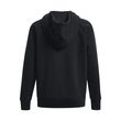UA Rival Fleece FZ Hoodie-BLK
