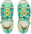 MOXIE SANDAL CHILDREN, bright aqua/bright marigold