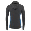 WarmWool Hood Sweater Net, M Marengo / Jet Black / Corsair